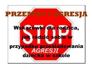 przemoc i agresja
