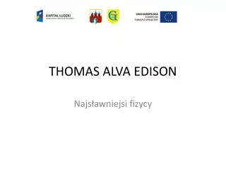 thomas alva edison