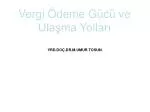 Verg i Ödeme Gücü ve Ulaşma Yolları - slide 1