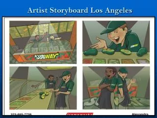 Artist Storyboard Los Angeles