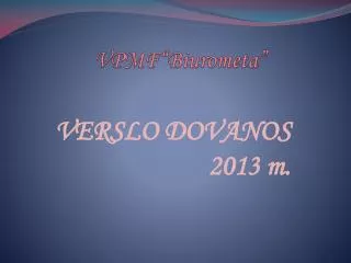 vpmf biurometa
