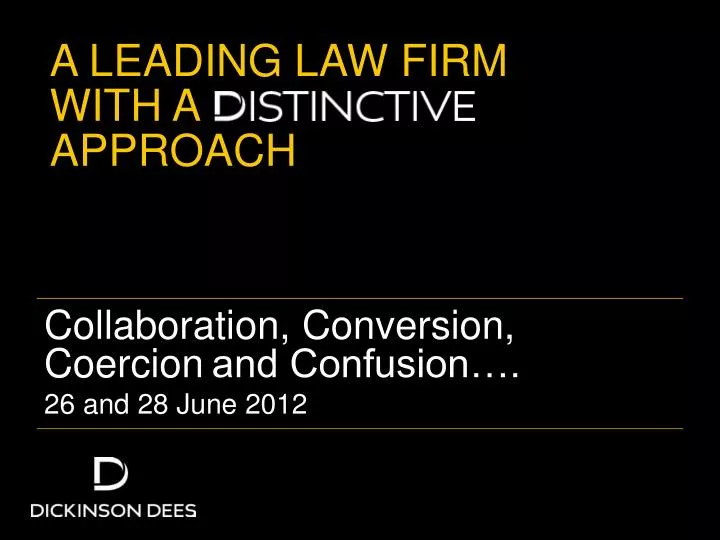 collaboration conversion coercion and confusion 26 and 28 june 2012