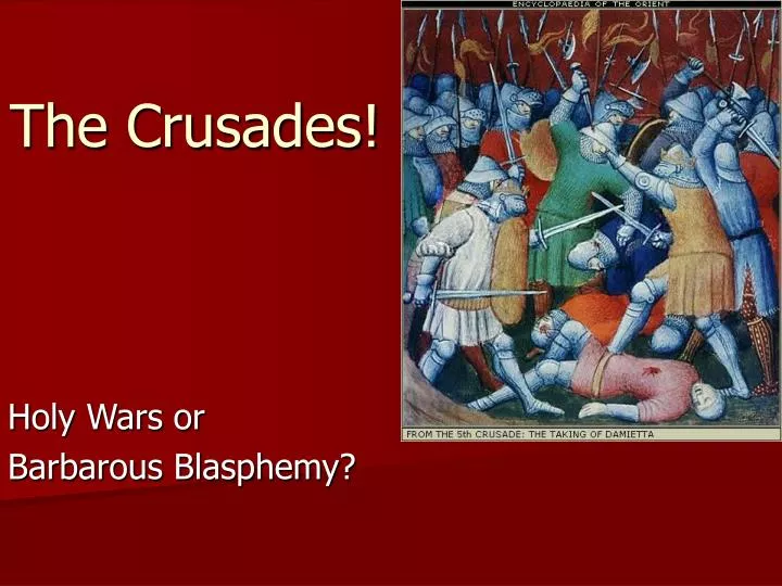 the crusades