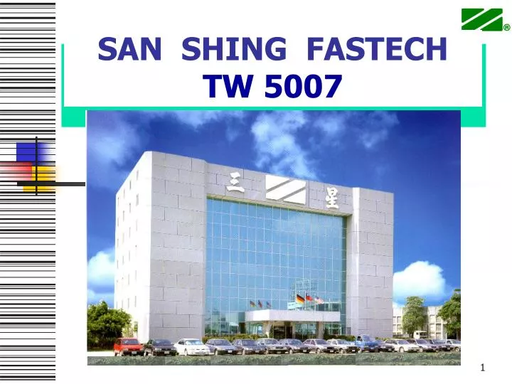 san shing fastech tw 5007