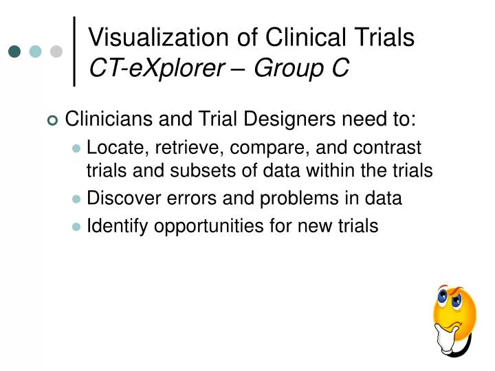 visualization of clinical trials ct explorer group c