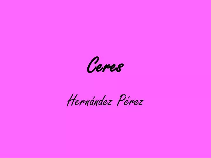 ceres