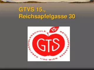 GTVS 15., Reichsapfelgasse 30