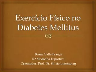 exerc cio f sico no diabetes mellitus