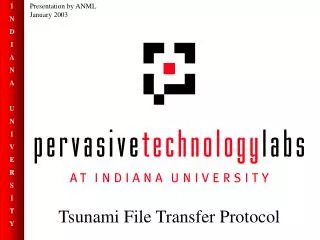 Tsunami File Transfer Protocol