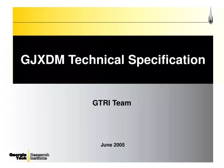 gjxdm technical specification