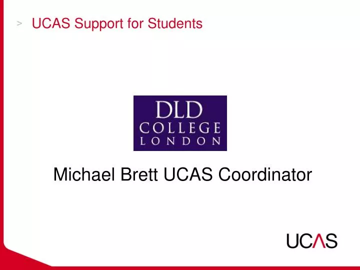 ucas support for students