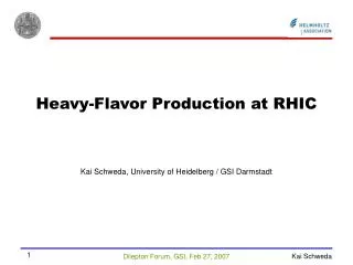 Heavy-Flavor Production at RHIC
