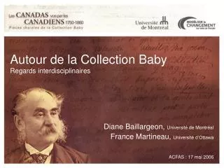 autour de la collection baby regards interdisciplinaires