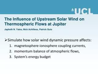 Simulate how solar wind dynamic pressure affects: magnetosphere-ionosphere coupling currents,