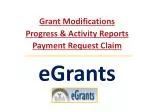 eGrants - slide 1