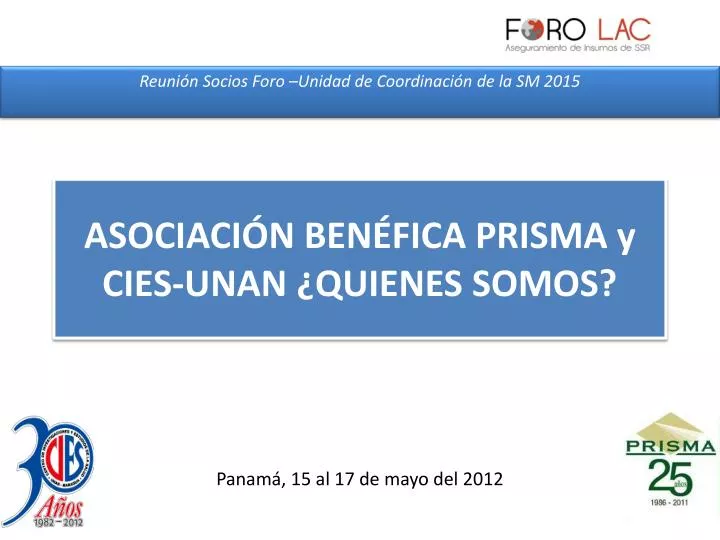 asociaci n ben fica prisma y cies unan quienes somos