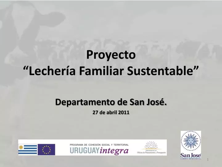 proyecto lecher a familiar sustentable