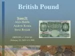 British Pound - slide 1