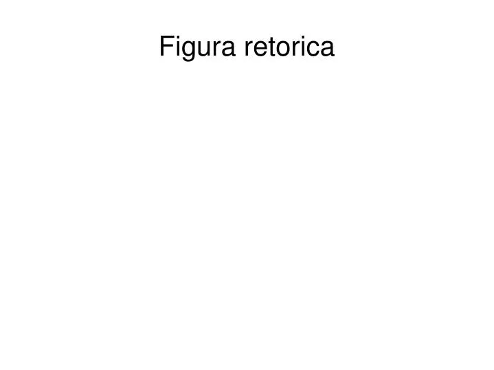 figura retorica