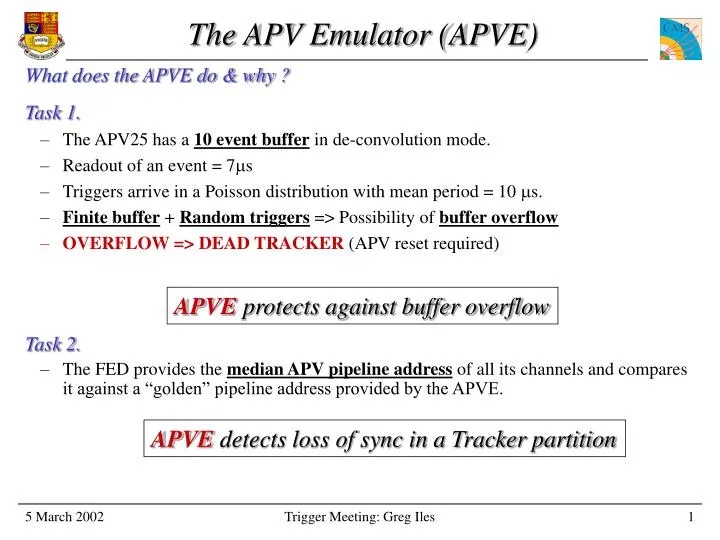 the apv emulator apve