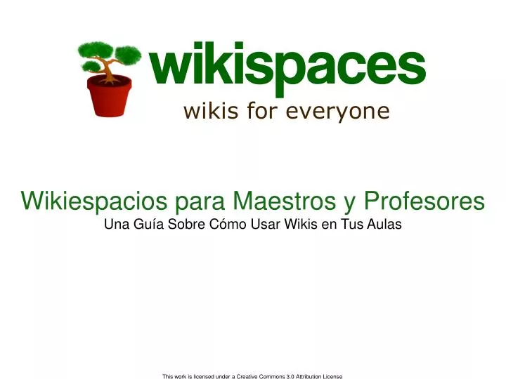 wikiespacios para maestros y profesores una gu a sobre c mo usar wikis en tus aulas