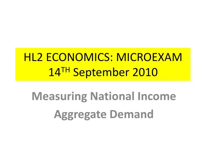 hl2 economics microexam 14 th september 2010