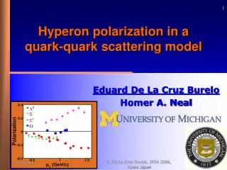 Hyperon polarization in a quark-quark scattering model