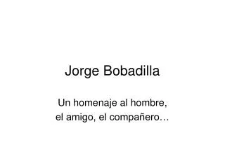 jorge bobadilla
