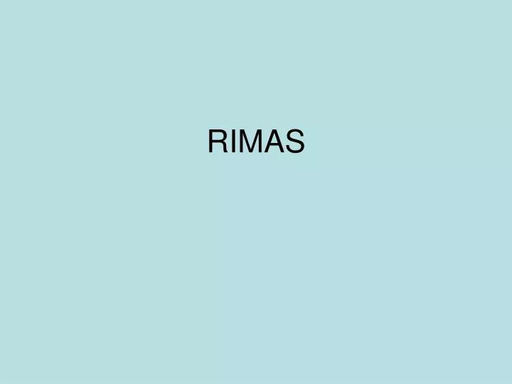 rimas