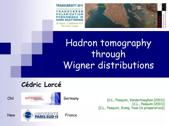 hadron tomography through wigner distributions