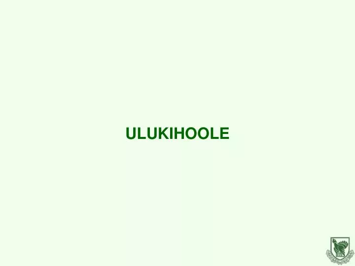 ulukihoole