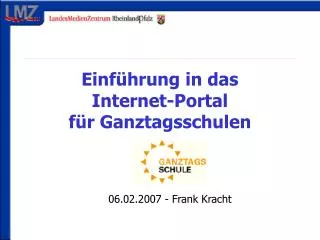 einf hrung in das internet portal f r ganztagsschulen