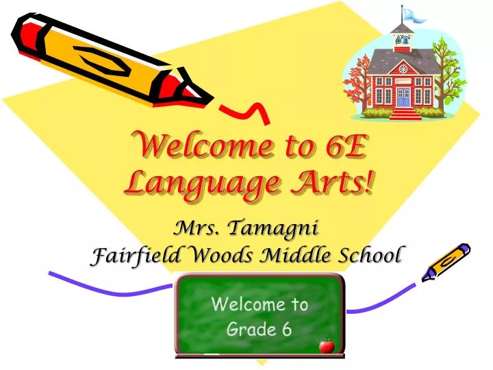 welcome to 6e language arts