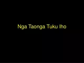 PPT - Kereru he taonga tuku iho PowerPoint Presentation, free download ...