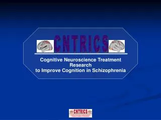 Cognitive Neuroscience Treatment Research to Improve Cognition in Schizophrenia
