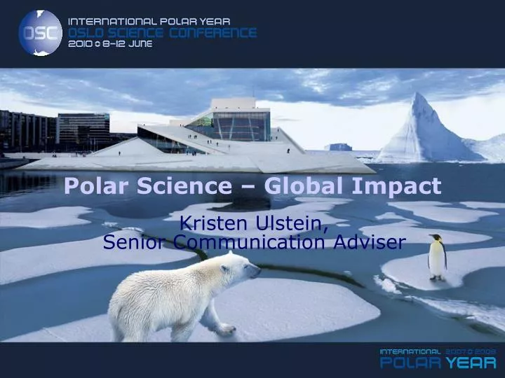 polar science global impact