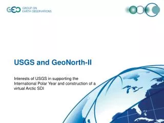 USGS and GeoNorth-II