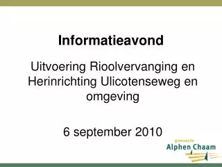 informatieavond