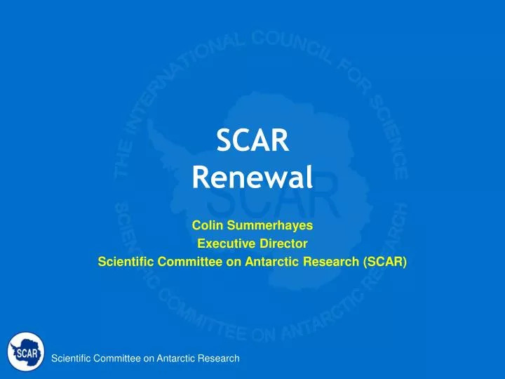 scar renewal
