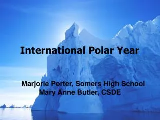 International Polar Year