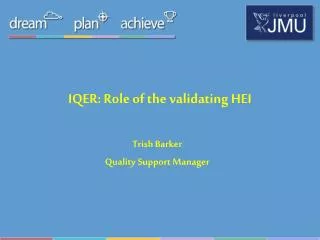iqer role of the validating hei