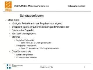 schraubenfedern