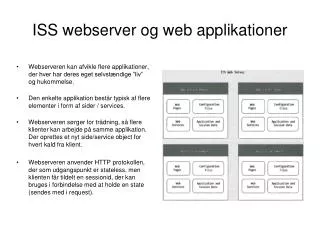 iss webserver og web applikationer