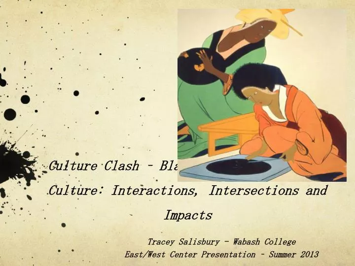culture clash black japanese popular culture interactions intersections and impacts