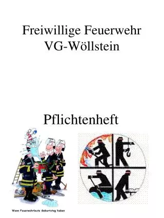 freiwillige feuerwehr vg w llstein