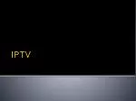 IPTV - slide 1