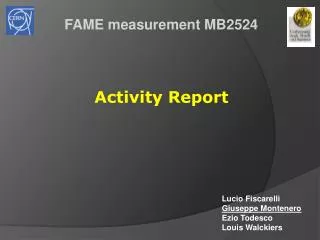 FAME measurement MB2524