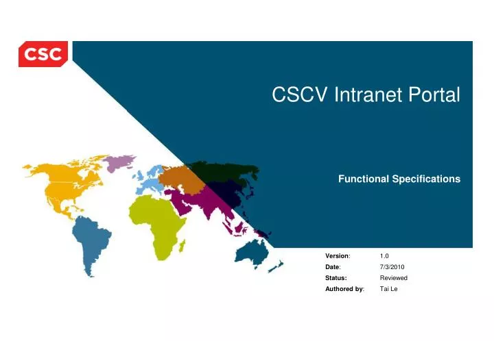 cscv intranet portal