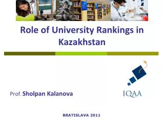 Role of University Rankings in Kazakhstan
