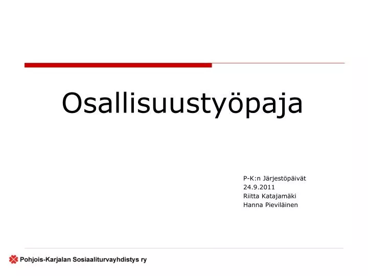 osallisuusty paja